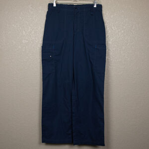 WonderWink Loyal utility navy scrub pants-M